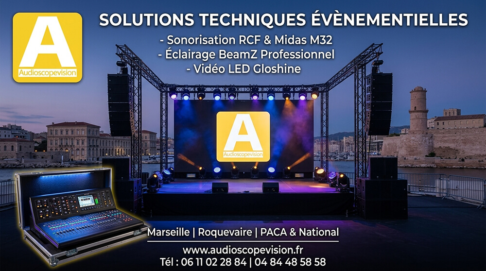 Ecran led plein jour Marseille